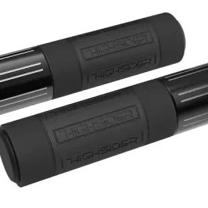 Top-Angebot HIGHSIDER Conero Griffgummi schwarz glänzend 7/8 Zoll 132 mm