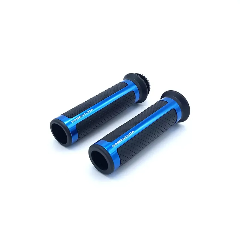 Kracherpreis Barracuda Racing Griffe blau passend für 22 mm Lenker
