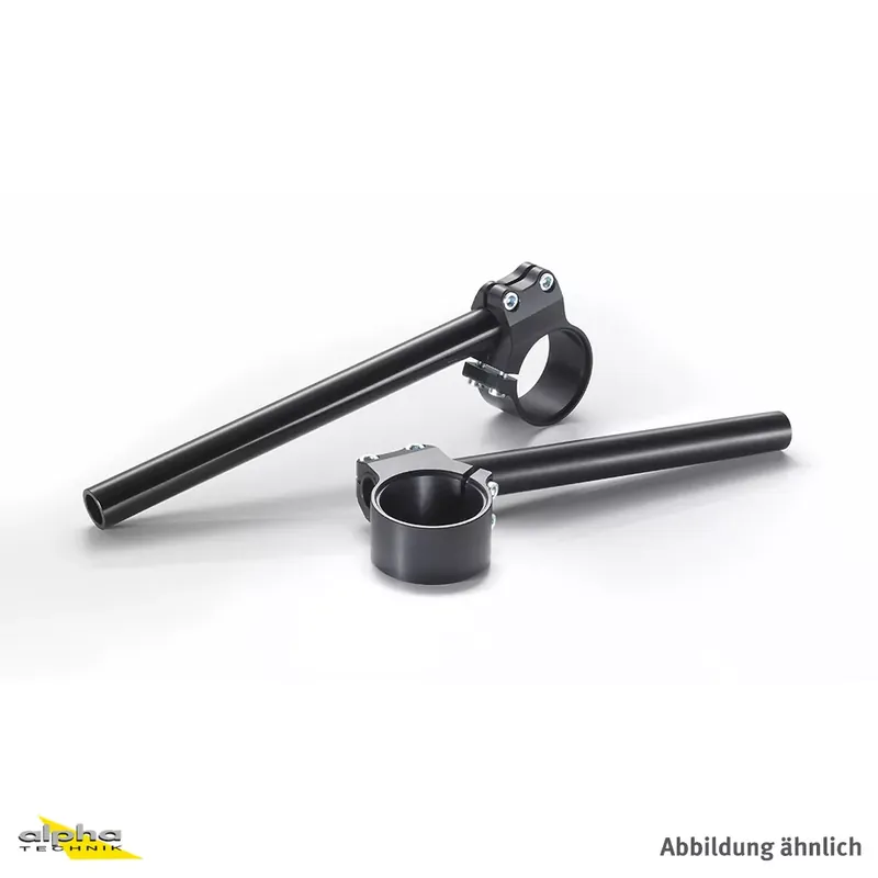 Preisknaller Racing-SP Stummellenker Set Ø53mm schwarz eloxiert