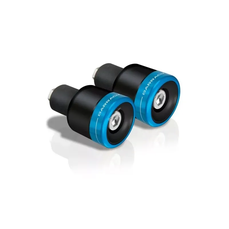 Rabatt Barracuda Lenkerenden-Gewichte B-LUX universal schwarz-blau