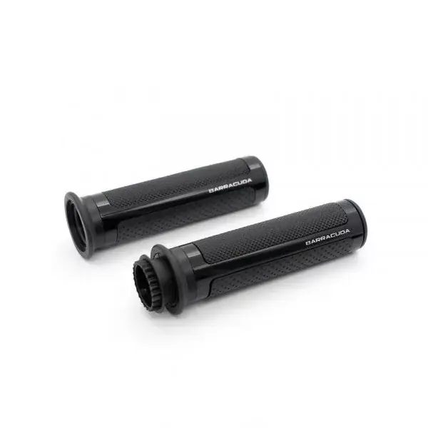 Barracuda Racing Griffe schwarz passend für 22 mm Lenker Sonderangebot