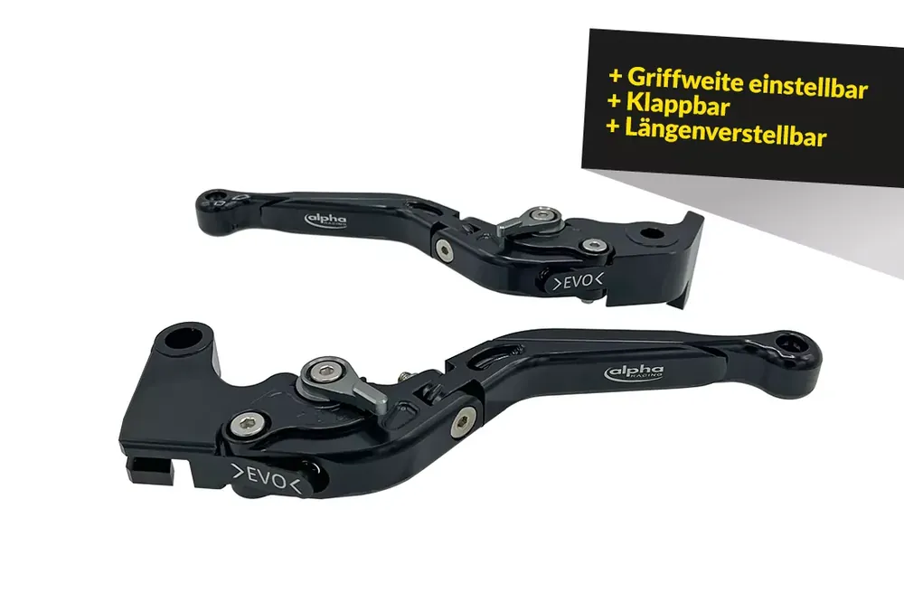 Hebel Set EVO schwarz passend für Honda CBR1000RR / CBR600RR Jetzt Bestellen