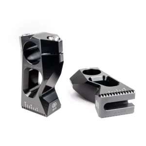 GILLES 2DGT verstellbare Lenkerböcke schwarz passend für Honda Monkey 125 JB02 (2018-2021) Garantierte Lieferung