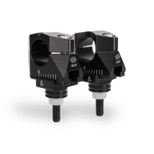 GILLES 2DGT verstellbare Lenkerböcke schwarz passend für Kawasaki Z650RS Neuheit