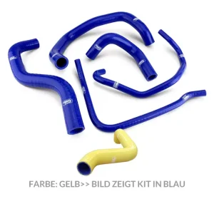 Preiswert SAMCO SPORT Silikonschlauch Kit gelb passend für Kawasaki ZX6R und ZX6RR 2003-2004