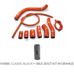 SAMCO SPORT Silikonschlauch Kit classic schwarz matt passend für KTM 990 Supermoto 2008-2013 Finale Aktion