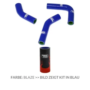 SAMCO SPORT Siliconschlauch Kit Flammen-Design passend für Yamaha RD250LC RD350LC Billig