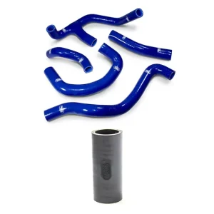 Expressversand Samco Siliconschlauch Kit schwarz matt passend für Suzuki RGV250 91-96