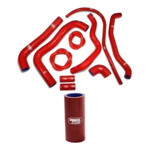 Rabatt SAMCO SPORT Siliconschlauch Kit 10-teilig in viper red passend für Aprilia RSV1000R / Tuono 1000R