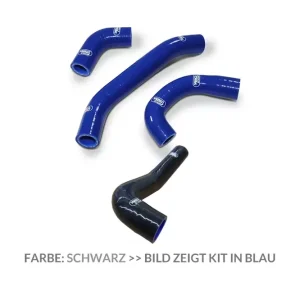 SAMCO SPORT Siliconschlauch Kit schwarz passend für Honda RS125 1989-1994 Preisreduziert