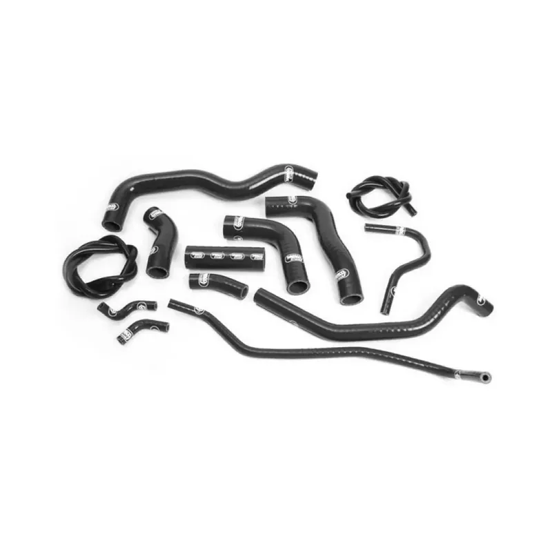 SAMCO SPORT Siliconschlauch Kit schwarz passend für Yamaha YZF-R6 RJ05 RJ09 2003-2005 Versand Am Gleichen Tag