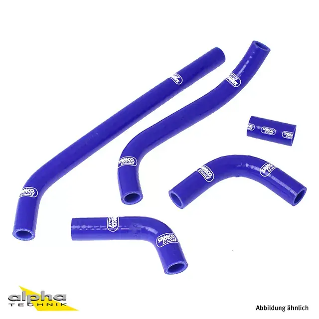 Sonderangebot SAMCO SPORT Siliconschlauch Kit blau passend für Yamaha TZ250 1990