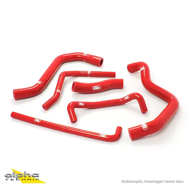 Preisreduziert Samco Sport Siliconschlauch Kit rot passend für Suzuki GSR600 GSR750 (2006–2017)