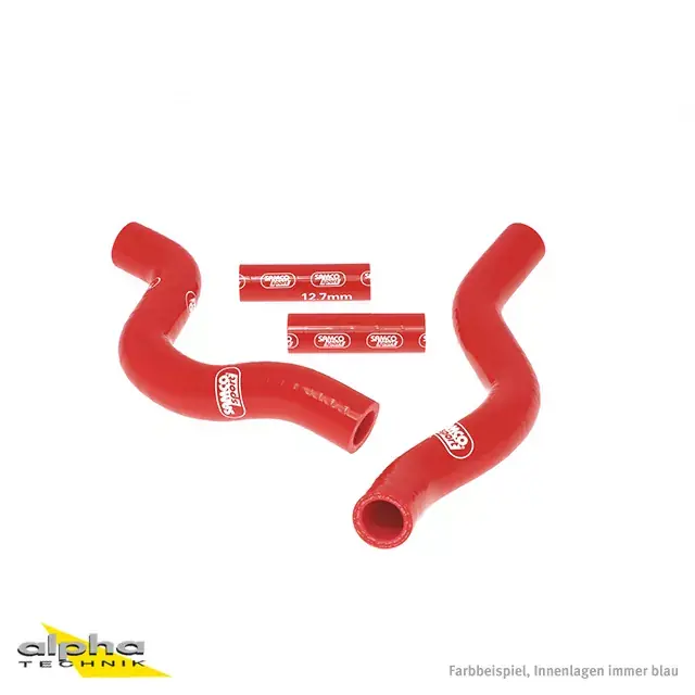 SAMCO SPORT Siliconschlauch Kit rot passend für Suzuki RM250 2001-2012 Top-Preis
