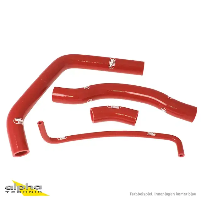 Kostenloser Versand SAMCO SPORT Siliconschlauch Kit rot passend für Honda CBR600F 1995-1998