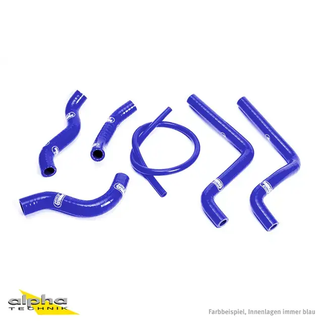 Schneller Versand SAMCO SPORT Siliconschlauch Kit blau passend für Honda CR125R 2001-2002