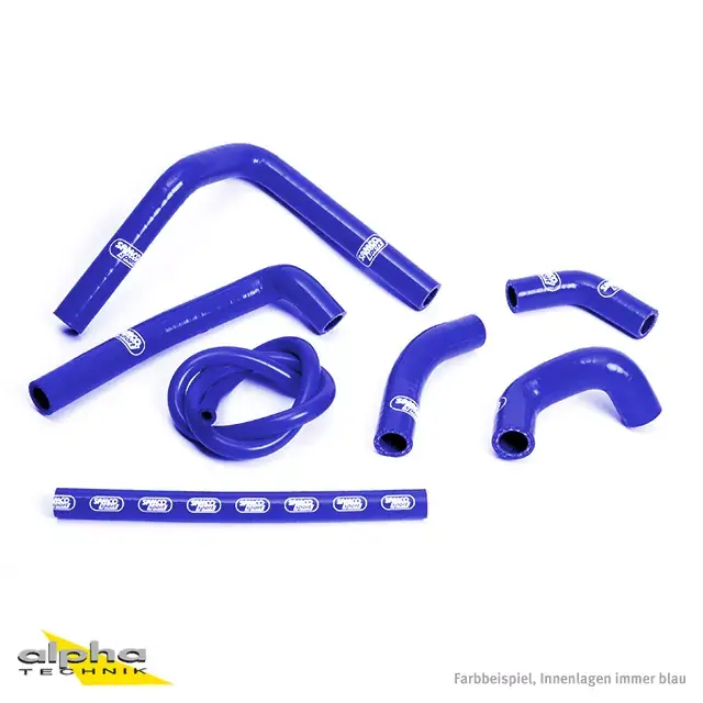 SAMCO SPORT Siliconschlauch Kit blau passend für Honda CR250R 2002-2012 Garantierte Lieferung