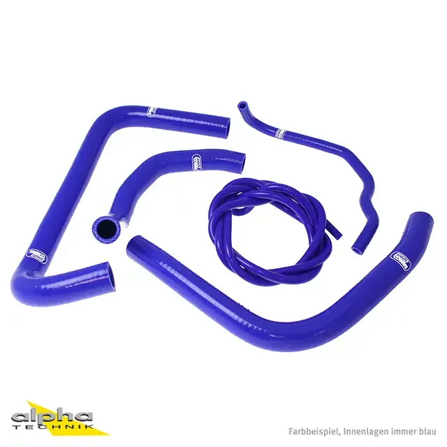 SAMCO SPORT Siliconschlauch Kit blau passend für Honda CBR900RR SC28 (1992–1993) Zertifiziert