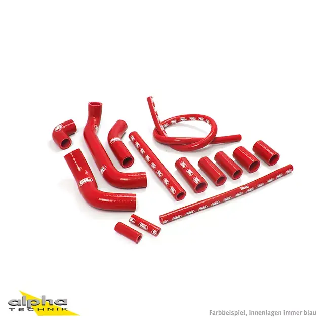 SAMCO SPORT Siliconschlauch Kit rot passend für Bimota SB6 ab 1996 Schneller Versand
