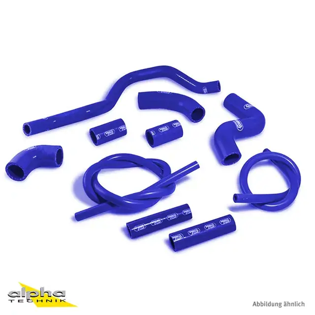 SAMCO SPORT Siliconschlauch Kit blau passend für Aprilia RSV4 1000 R RF 2009-2024 Preiswert
