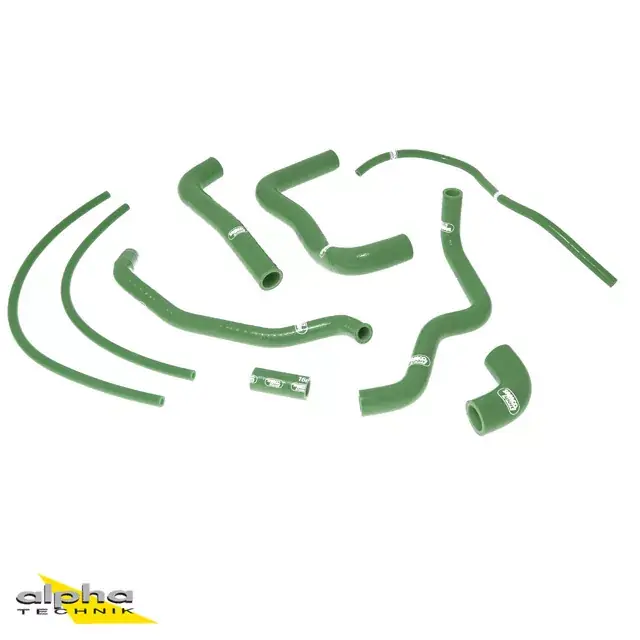 SAMCO SPORT Siliconschlauch Kit passend für Aprilia RSV1000R / Tuono 1000R Factory 2004-2010 B.R. green Saisonangebot
