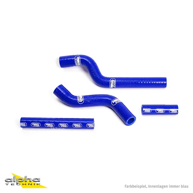 SAMCO SPORT Siliconschlauch Kit blau passend für Yamaha YZ250F 2007-2009 Knallerangebot