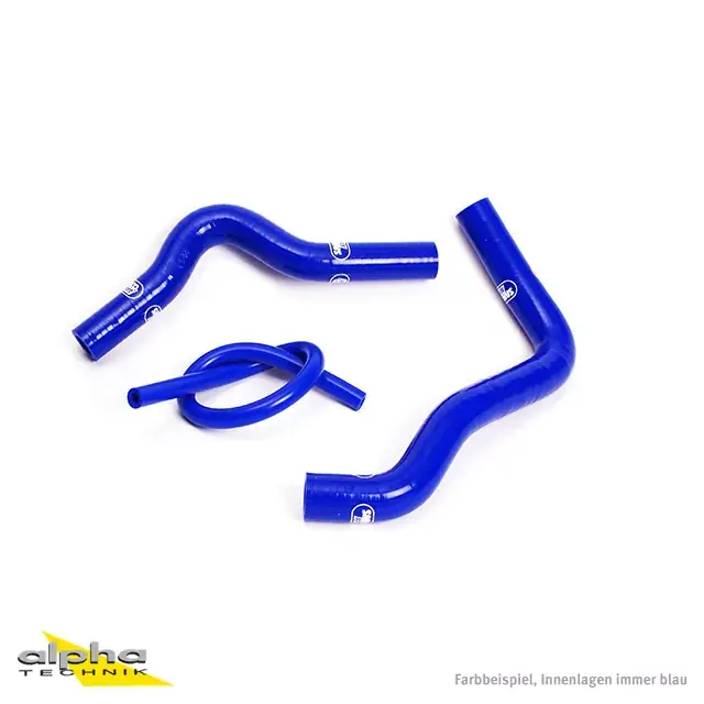 Sonderaktion SAMCO SPORT Siliconschlauch Kit blau passend für Suzuki RM85 (2002–2022)