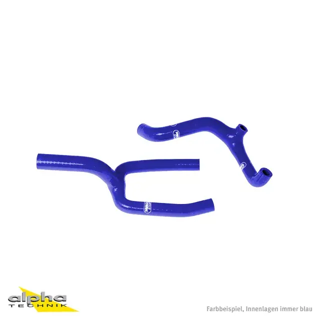 SAMCO SPORT Siliconschlauch Kit Y-Stück Race Design blau passend für Husqvarna CR125 WR125 (2006-2013) Sofort Bestellen