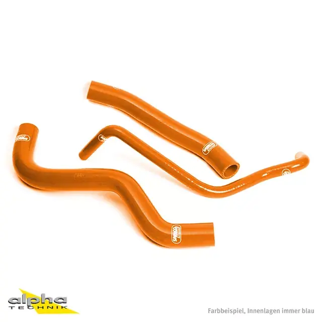 SAMCO SPORT Siliconschlauch Kit orange passend für Honda CB600F Hornet 1998–2006 Highlight