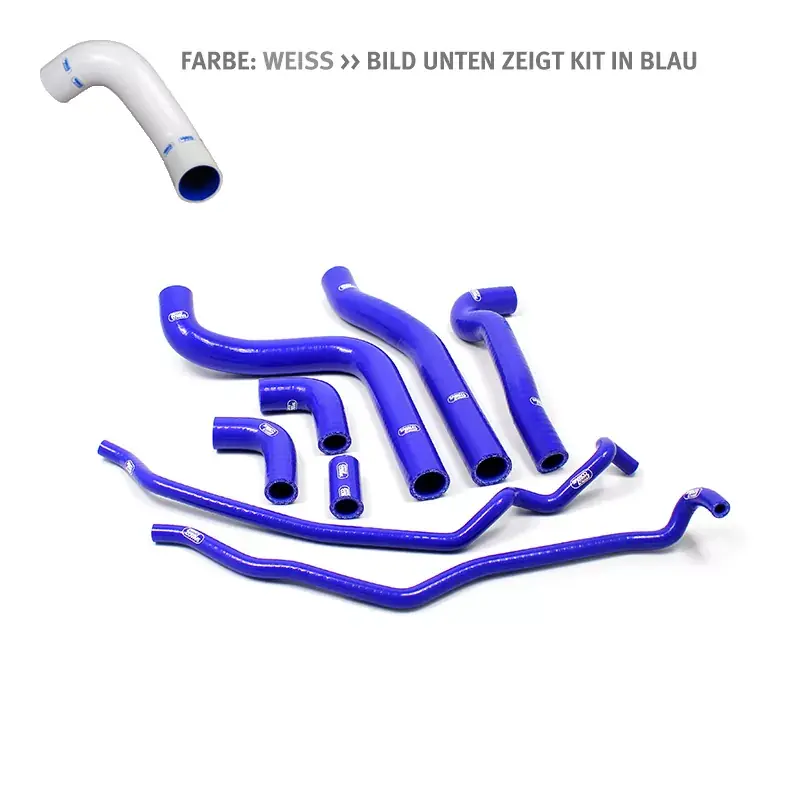 Samco Siliconschlauch Kit weiß passend für Harley Davidson Expressversand