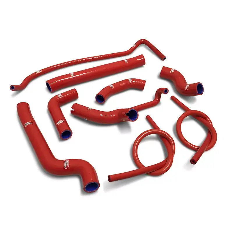 SAMCO SPORT Siliconschlauch Kit 9 teilig rot passend für Ducati 939 SuperSport S 2017-2024 Garantierte Lieferung