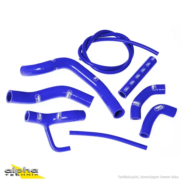 SAMCO SPORT Siliconschlauch Kit blau passend für Ducati Multistrada 1200 2010–2014 Neue Kollektion