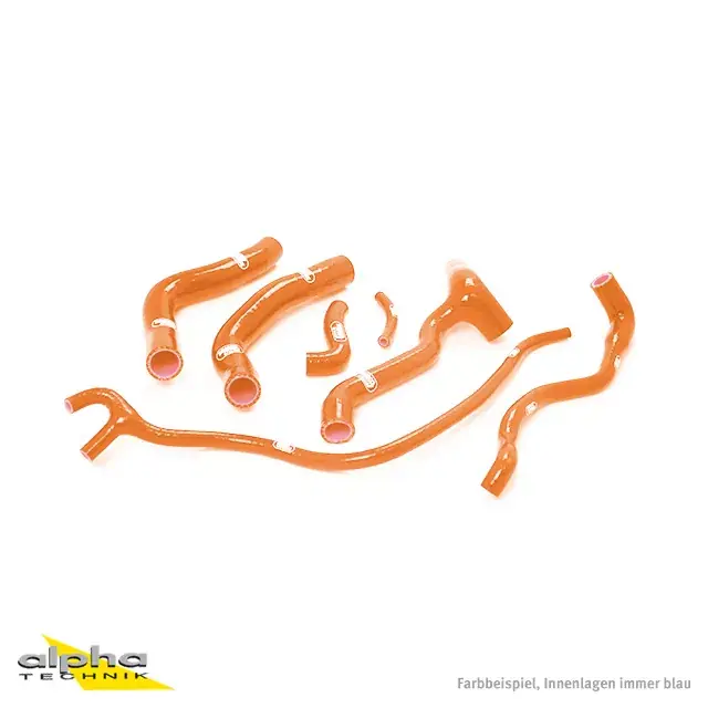SAMCO SPORT Siliconschlauch Kit orange passend für Aprilia SMV750 Dorsoduro 2007-2017 Sichere Zahlung