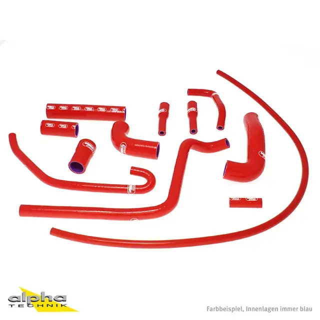 Top-Seller SAMCO SPORT Siliconschlauch Kit rot passend für MV Agusta Brutale 750 910 989R