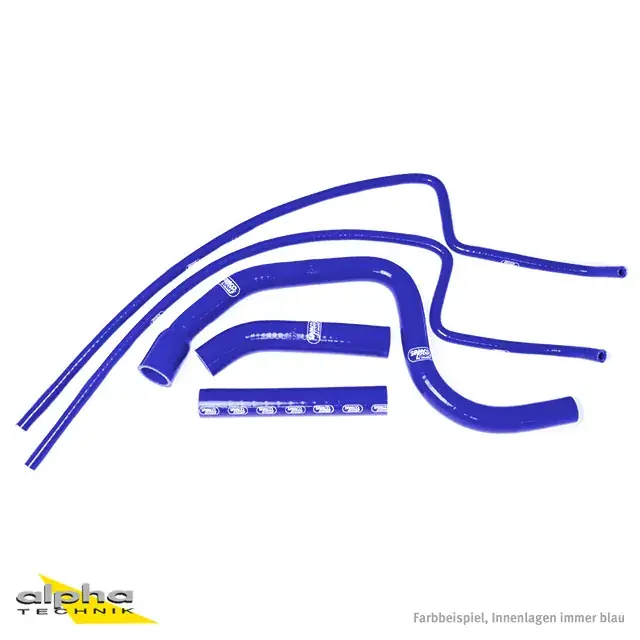 Gratis Versand SAMCO SPORT Siliconschlauch Kit blau passend für Triumph Speed Triple 1050i 2011-2015