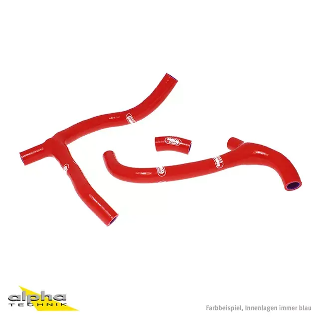 Meistverkauft SAMCO SPORT Siliconschlauch Kit Y-Stück - Race Design rot passend für Honda CRF450R 2009-2012