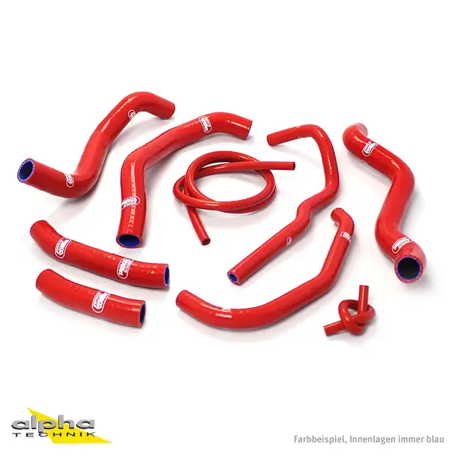 Ausverkauf SAMCO SPORT Siliconschlauch Kit rot passend für Honda CB1300 (2003-2009)