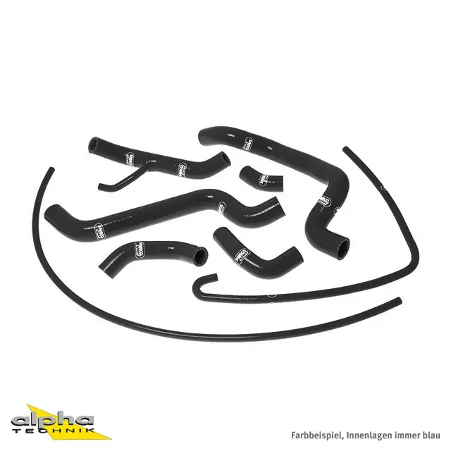 SAMCO SPORT Siliconschlauch Kit schwarz passend für Ducati 848 1098 1198 Neu Im Sortiment
