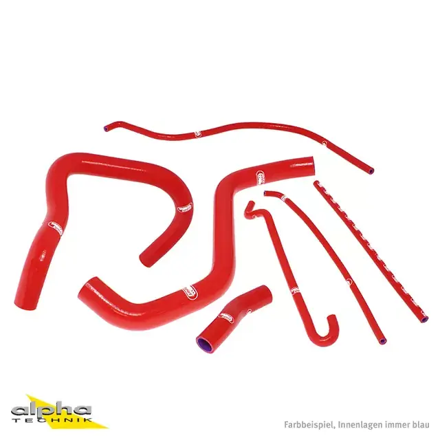 Sofort Bestellen SAMCO SPORT Siliconschlauch Kit rot passend für Suzuki GSX1300R Hayabusa 2008-2019