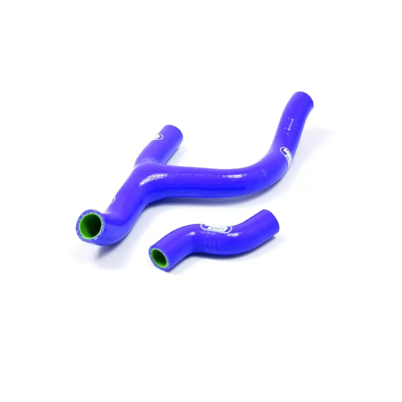 SAMCO SPORT Siliconschlauch Kit Y-Stück Race Design blau passend für KTM & Husqvarna (2011–2015) Schneller Versand