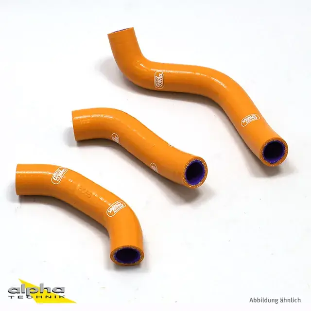 SAMCO SPORT Siliconschlauch Kit orange passend für KTM 450 SX-F 450 XC-F Husqvarna FC450 FS450 FX450 2016-2018 Meistverkauft