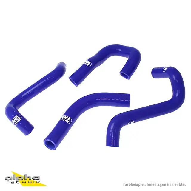 SAMCO SPORT Siliconschlauch Kit blau passend für Kawasaki GPZ500S Direkt Vom Hersteller