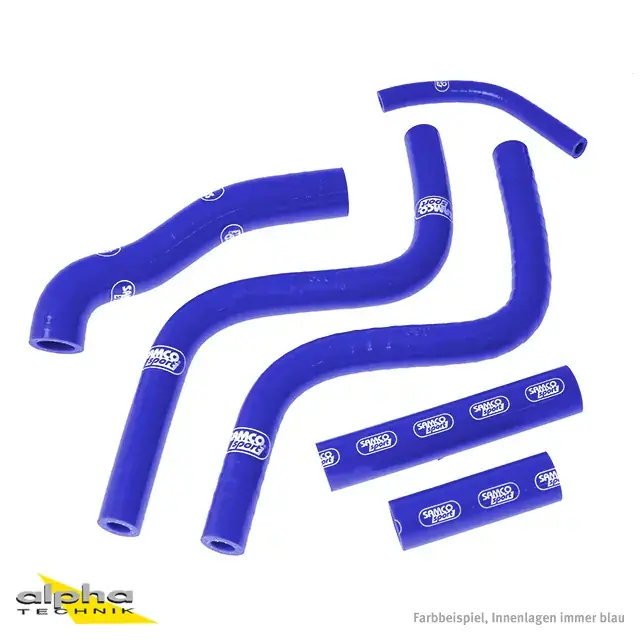 SAMCO SPORT Siliconschlauch Kit blau passend für Honda CR250R 1988-1991 Versand Am Gleichen Tag