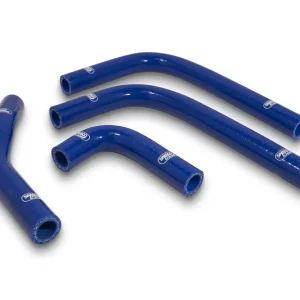 Finale Aktion SAMCO SPORT Siliconschlauch Kit passend für Kawasaki KX250F 2017–2019 blau