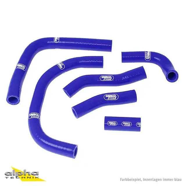 SAMCO SPORT Siliconschlauch Kit blau passend für Honda NSR400R 1985-1989 Top-Seller