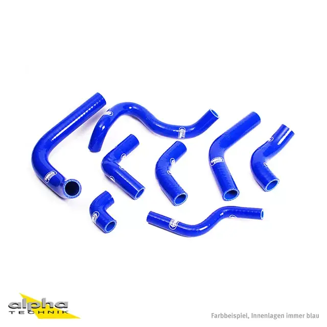 Billig SAMCO SPORT Siliconschlauch Kit blau passend für Ducati 748 916 996