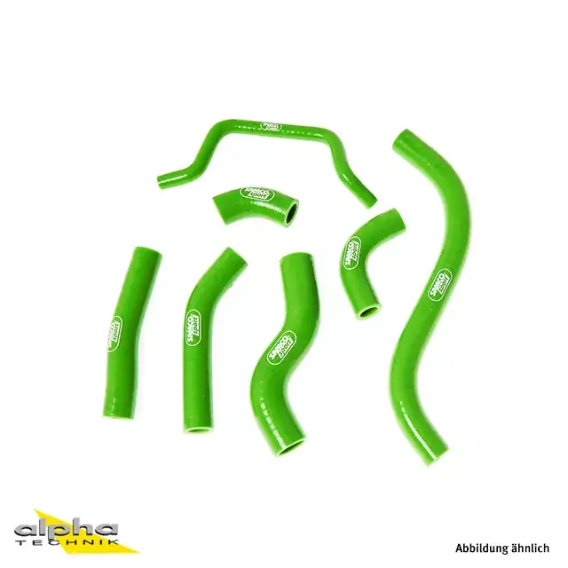SAMCO SPORT Siliconschlauch Kit grün passend für Kawasaki KX450F 2012-2015 Neuheit