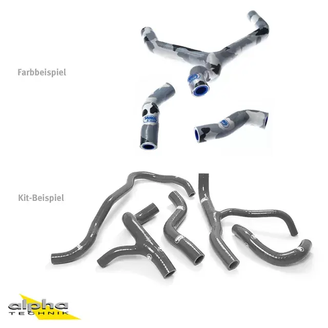 Ausverkauf SAMCO SPORT Siliconschlauch Kit urban camouflage passend für Honda CB1000R (2008-2016)