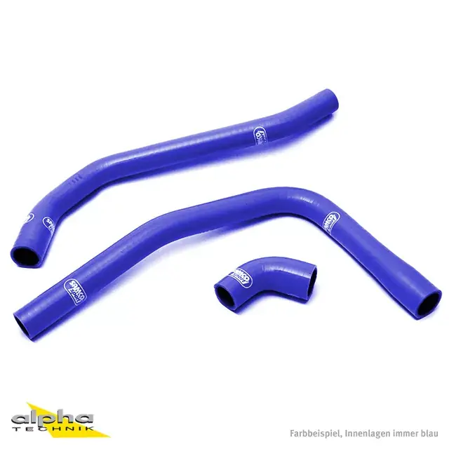 Geprüft SAMCO SPORT Siliconschlauch Kit blau passend für Kawasaki ZXR400 1990-2002