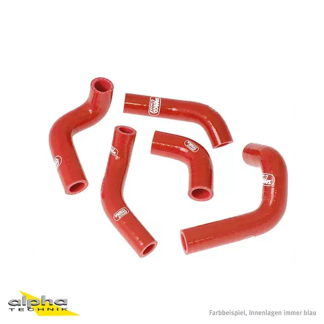 Meistverkauft SAMCO SPORT Siliconschlauch Kit rot passend für Husqvarna TC/TE 400-510 (2002-2009)